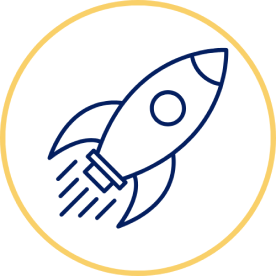 rocket ship, shooting up into the sky